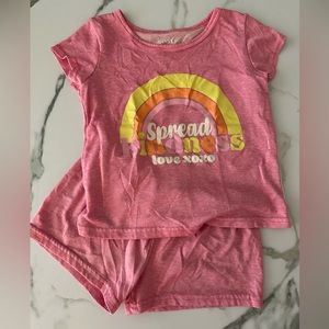 Girls matching pajama set